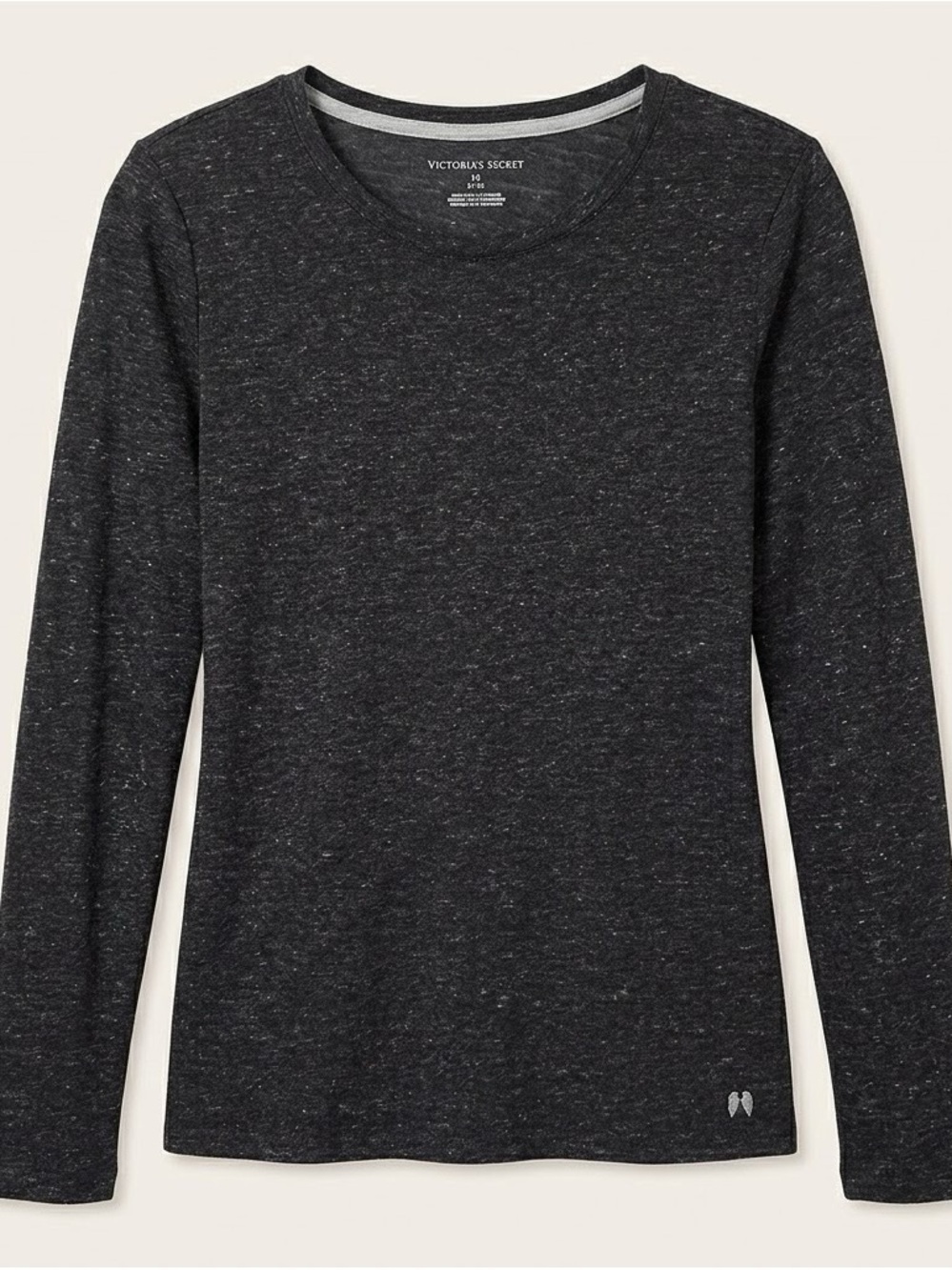 Victoria's Secret Charcoal Long Sleeve Top women’s small